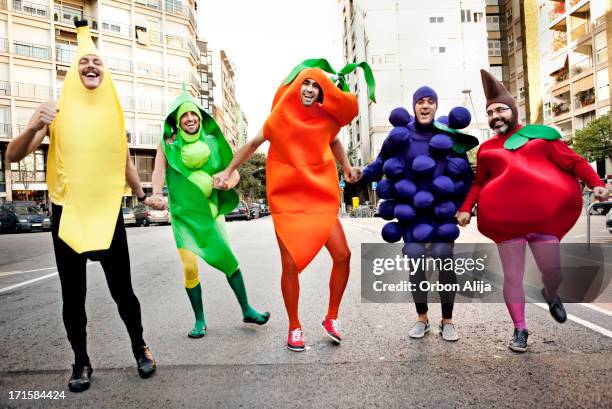 vegetables - man in costume stock pictures, royalty-free photos & images