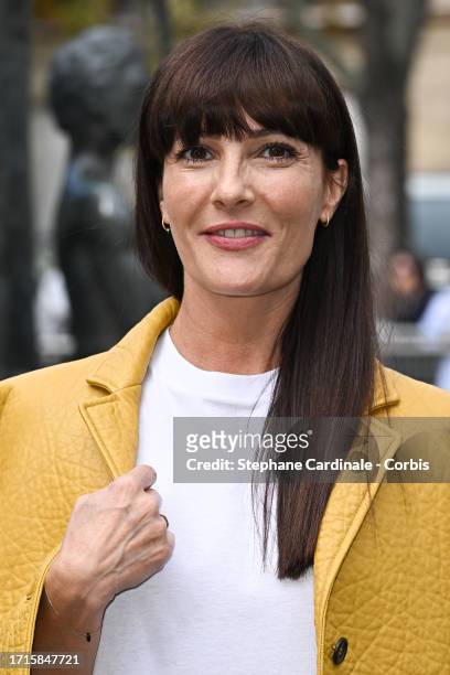 Victoria Cabello attends the Miu Miu Womenswear Spring/Summer 2024 show as part of Paris Fashion Week on October 03, 2023 in Paris, France.