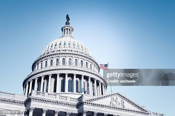 us capitol - washington dc monuments stock pictures, royalty-free photos & images