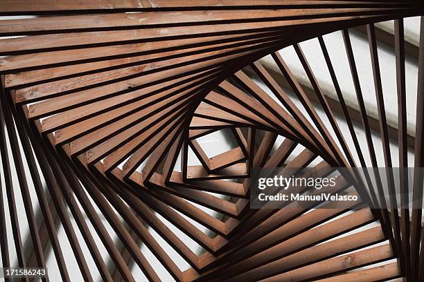 architecture in wood - architecture wood stock pictures, royalty-free photos & images