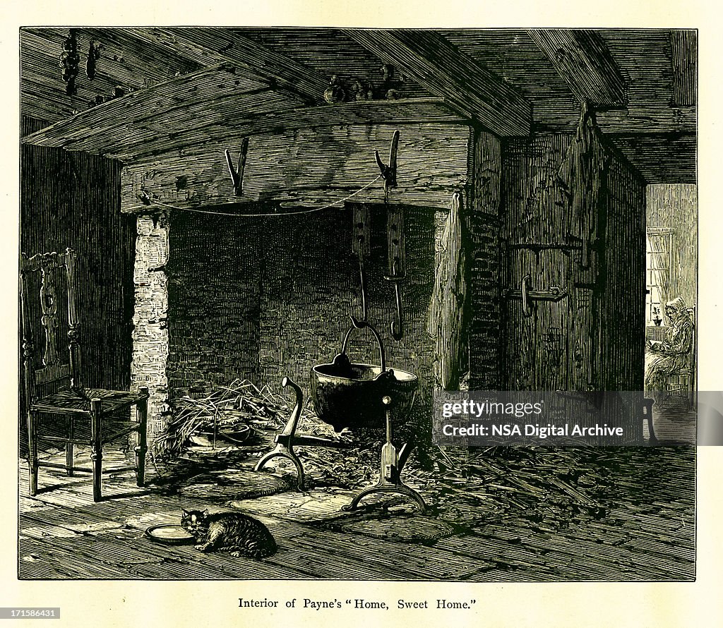 The home of John Payne, East Hampton, New York