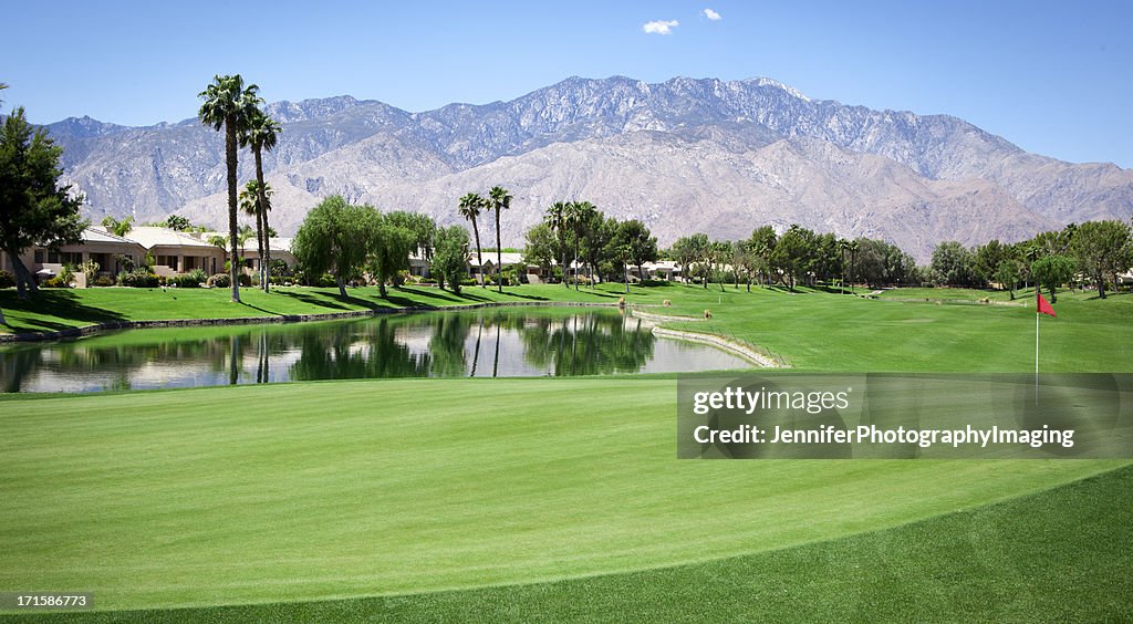 Palm Springs Golf Course Putting Green