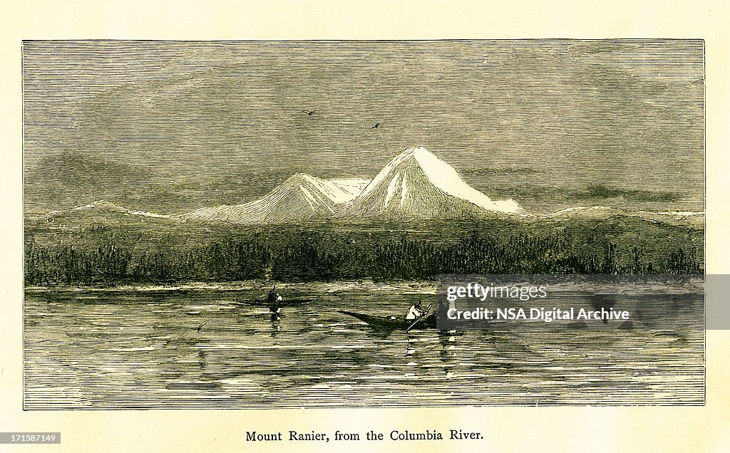 Mount Rainier, Washington | Historic American Illustrations