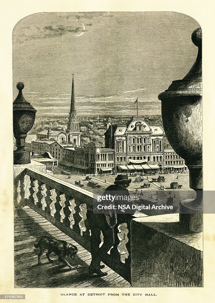 Detroit, Michigan | Historic American Illustrations