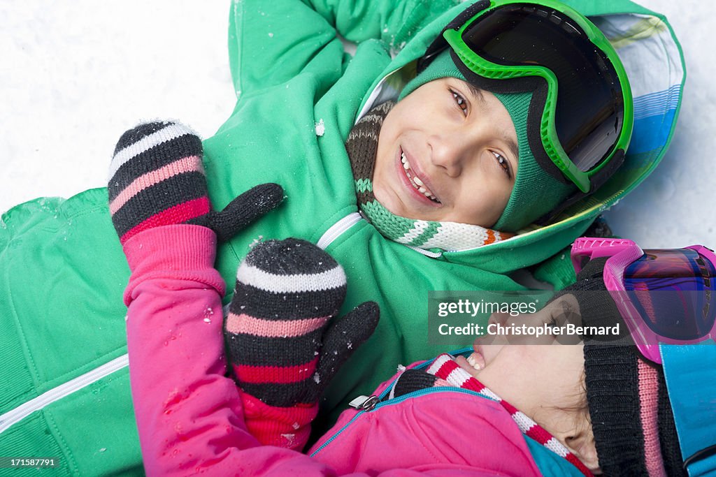 若い選手に兄雪味わう