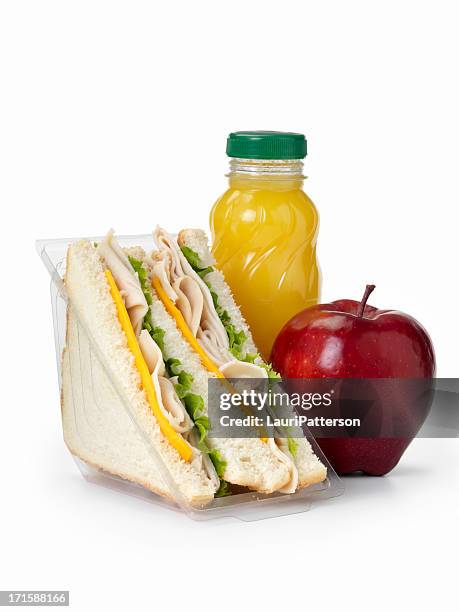 turkey sandwich - sandwich stock pictures, royalty-free photos & images