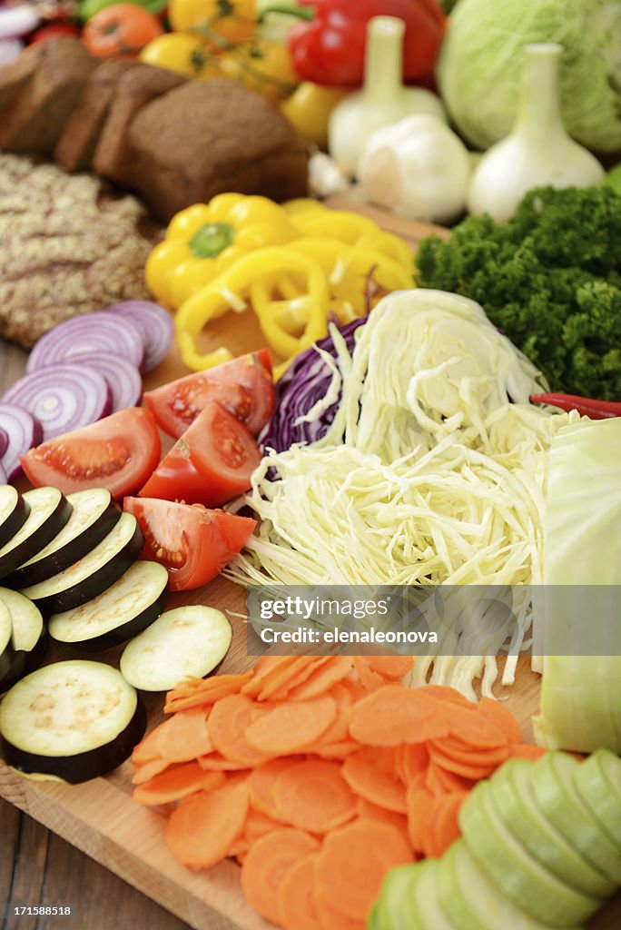 Fresh vegetables