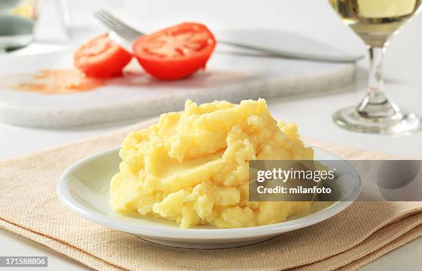 mashed potato - mashed potatoes stock pictures, royalty-free photos & images