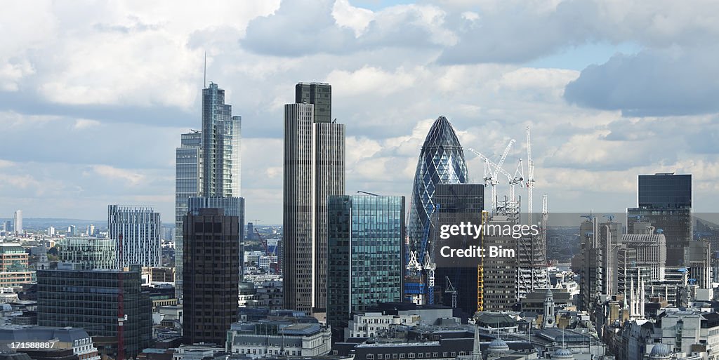 Office Buildings in London, England