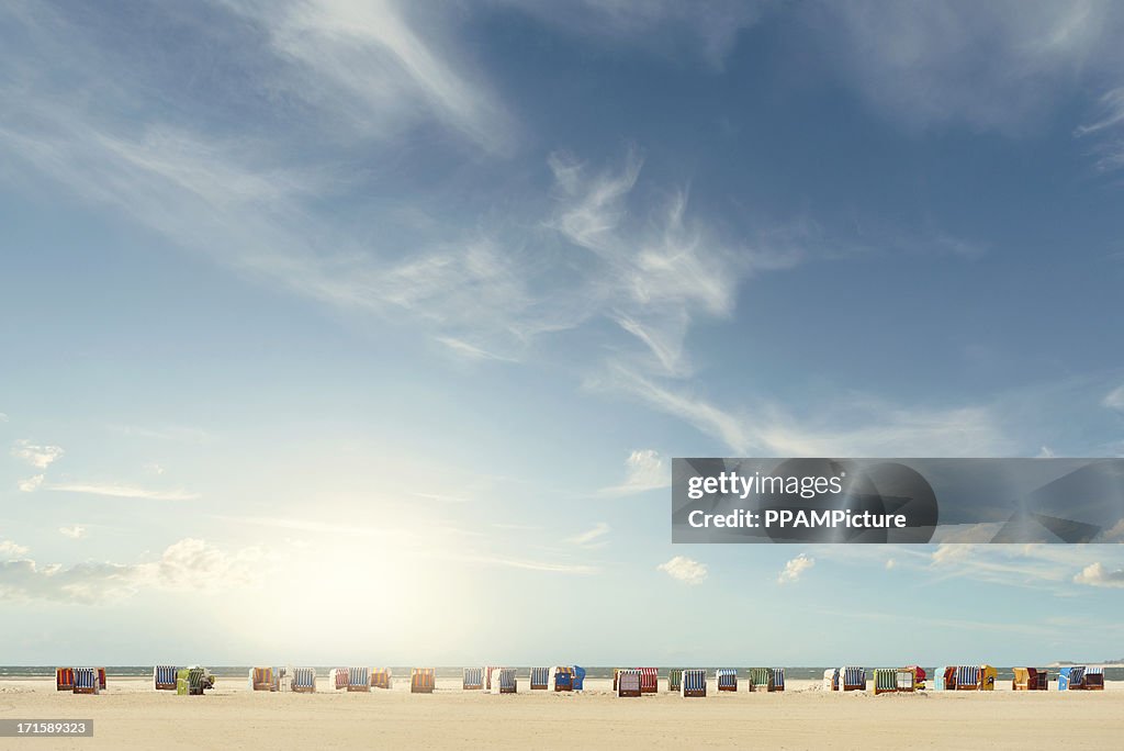 Beach chairs