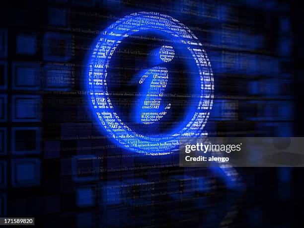 magnifying glass - information sign stock pictures, royalty-free photos & images