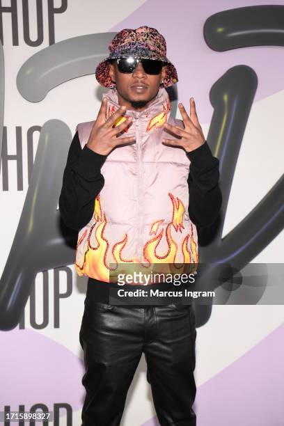 Slim Jxmmi attends the BET Hip-Hop Awards 2023 on October 03, 2023 in Atlanta, Georgia.