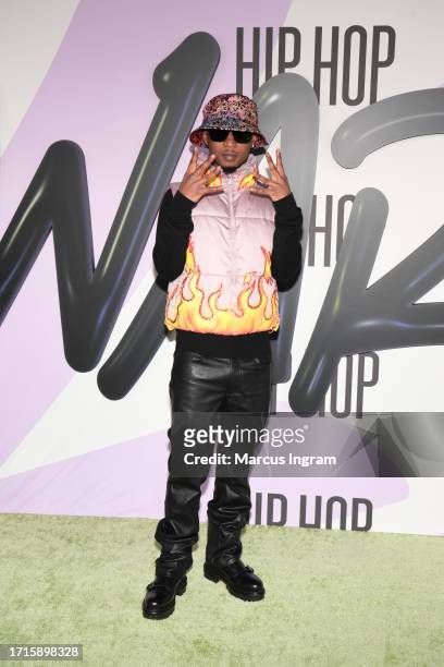 Slim Jxmmi attends the BET Hip-Hop Awards 2023 on October 03, 2023 in Atlanta, Georgia.