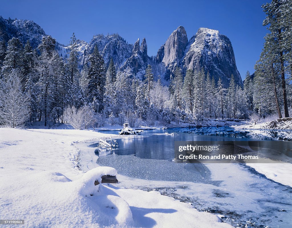 Winter in Yosemite National Park