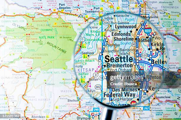 300 Map Of Seattle Stock Photos, High-Res Pictures, and Images - Getty ...