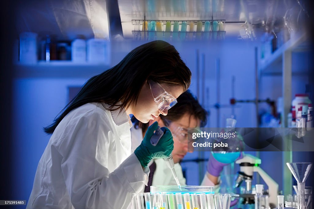 Group of Scientist In Laboratory