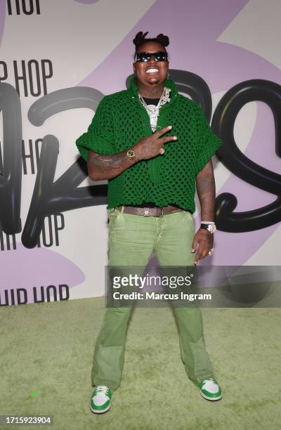 Ivory Scott attends the BET Hip Hop Awards 2023 at Cobb Energy Performing Arts Center on October 03, 2023 in Atlanta, Georgia.