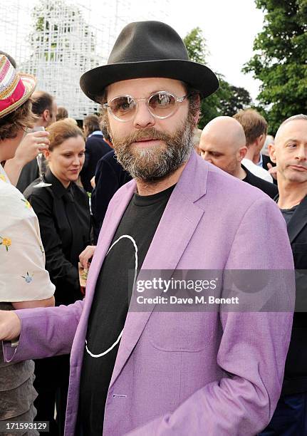 Gavin Turk attends the annual Serpentine Gallery Summer Party co-hosted by L'Wren Scott at The Serpentine Gallery on June 26, 2013 in London, England.