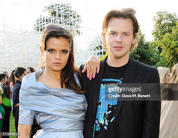 Bip Ling and Christopoher Kane attend the annual Serpentine Gallery Summer Party co-hosted by L'Wren Scott at The Serpentine Gallery on June 26, 2013...