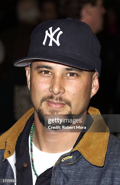 Dancer/choreographer Cris Judd attends the premiere of "Just Married" at Arclight Cinerama Dome on January 8, 2003 in Hollywood, California. The film...