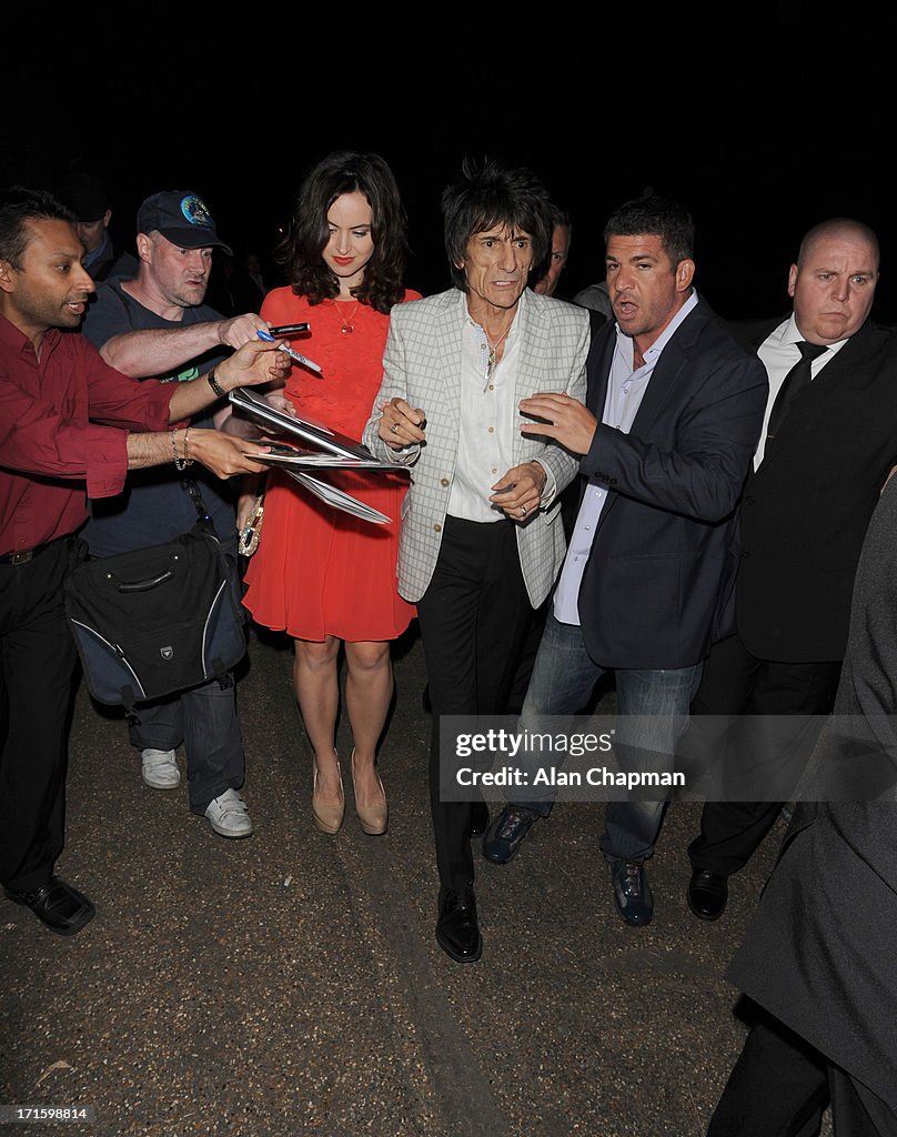 Celebrity Sightings In London - June 26, 2013