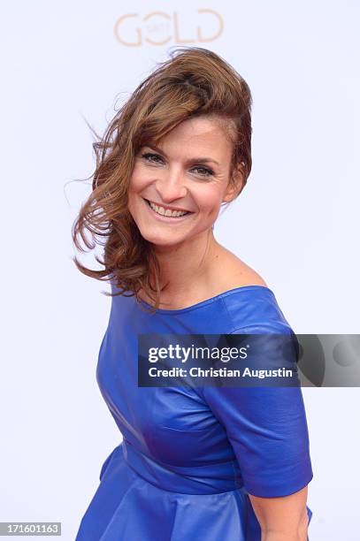 Marlene Lufen attends ProSiebenSat.1 new programmes press conference at Hamburg Cruise Center Altona on June 26, 2013 in Hamburg, Germany.