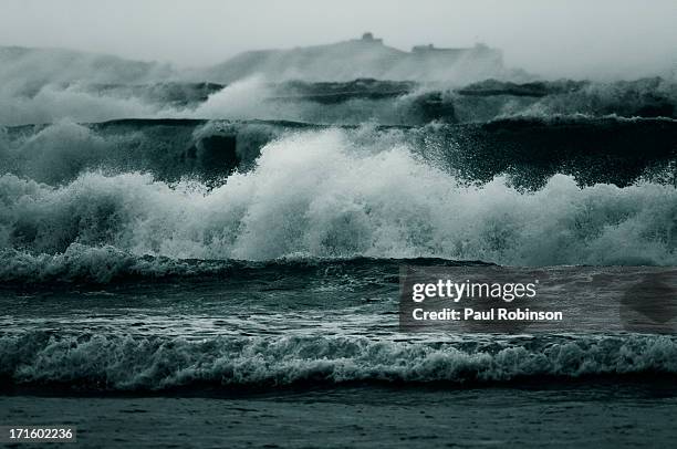 turbulence - st ives cornwall stock-fotos und bilder