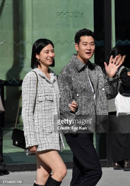 Eric Chou attends the Chanel Womenswear Spring/Summer 2024 show as part of Paris Fashion Week on October 03, 2023 in Paris, France.