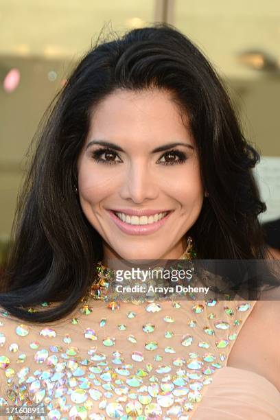 Joyce Giraud attends a fashion fundraiser benefitting Children's Hospital of Los Angeles hosted by Kyle Richards at Kyle by Alene Too on June 26,...