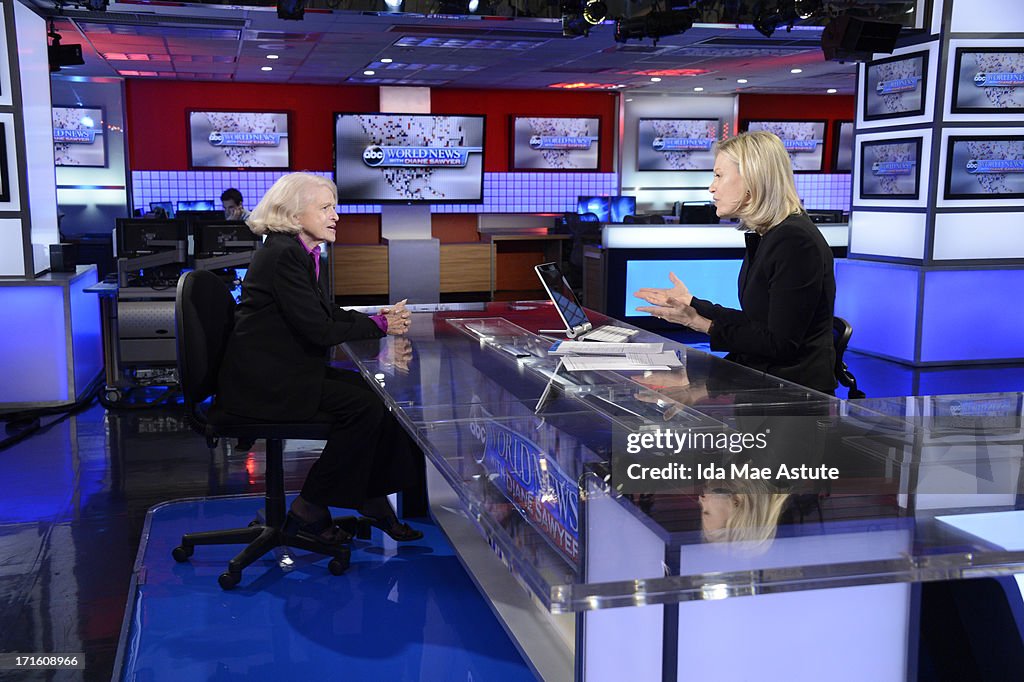 ABC's "World News With Diane Sawyer" - 2013