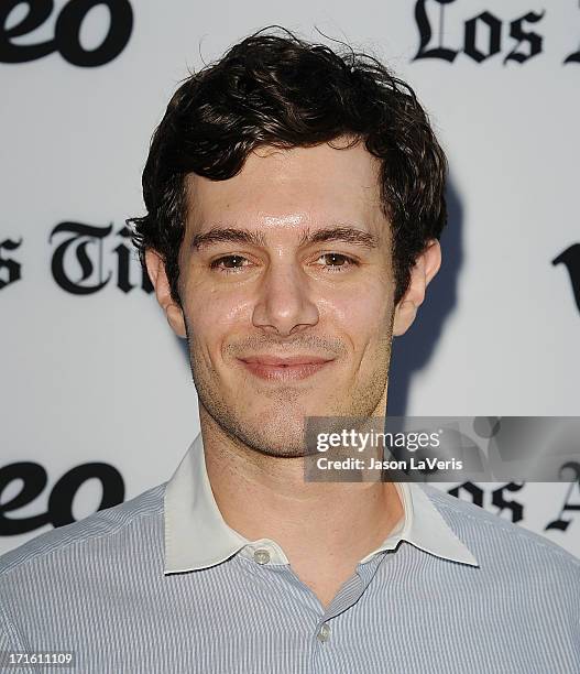 Actor Adam Brody attends the premiere of "Some Girl" at Laemmle NoHo 7 on June 26, 2013 in North Hollywood, California.