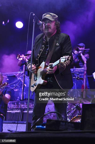 Zucchero performs on stage during the 30th anniversary of Donauinselfest 2013 on June 22, 2013 in Vienna, Austria.