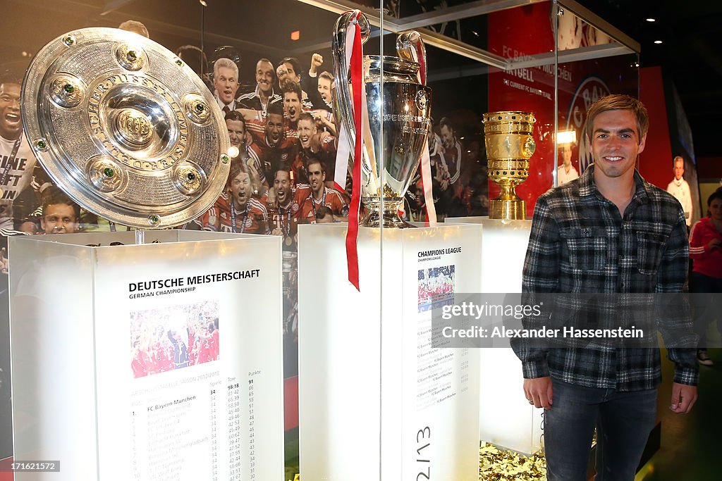 Bayern Muenchen Unveils Erlebniswelt Triple Area