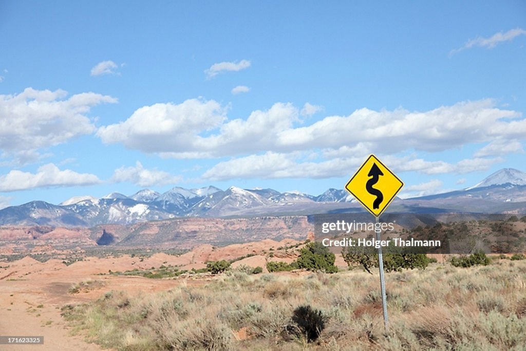 Mountains, Moab, Utah, USA