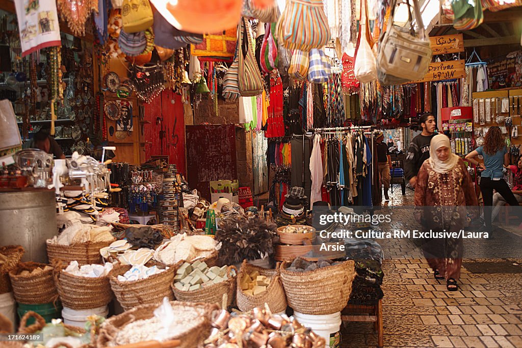 Market in Akko, Israel
