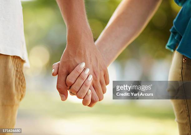 south africa, cape town, couple holding hands - holding hands bildbanksfoton och bilder