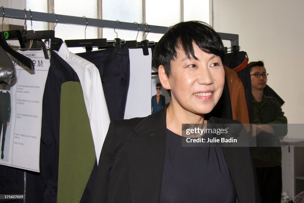 Wooyoungmi: Backstage - Paris Fashion Week - Menswear S/S 2014