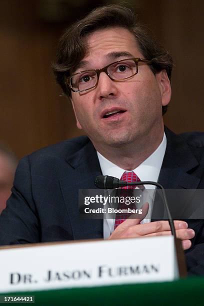 Jason Furman, deputy director of the National Economic Council and U.S. President Barack Obama's nominee as chairman of the Council of Economic...