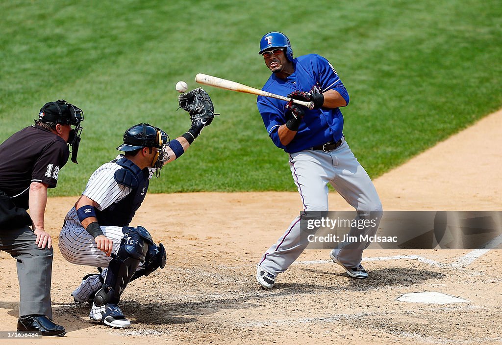 Texas Rangers v New York Yankees