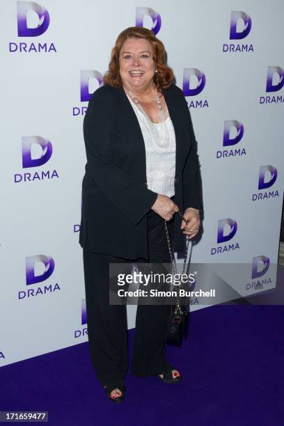 Lynda Baron attends the launch of the new UKTV channel 'Drama' on June 27, 2013 in London, England.