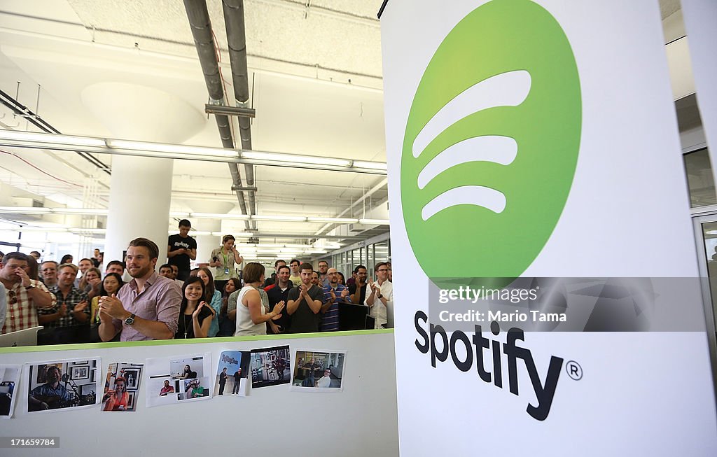 NYC Mayor Bloomberg Joins Spotify To Make Announcement