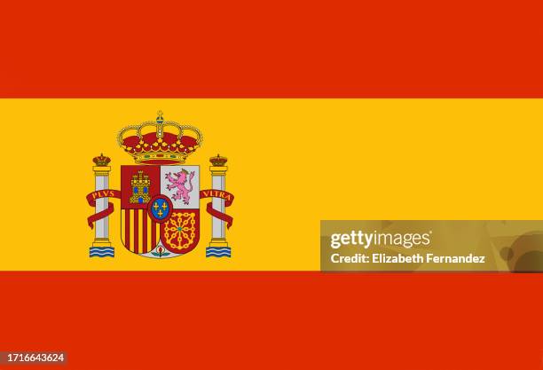 spanish flag - spanish flag stock pictures, royalty-free photos & images