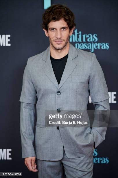 Actor Quim Gutierrez attends the 'Mentiras Pasajeras' photocall at the Ritz Hotel on October 04, 2023 in Madrid, Spain.