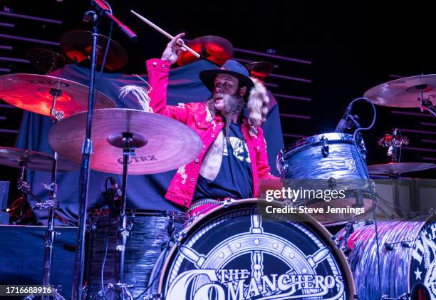 Michael Cook of The Comancheros performs at SF Masonic Auditorium on October 03, 2023 in San Francisco, California.