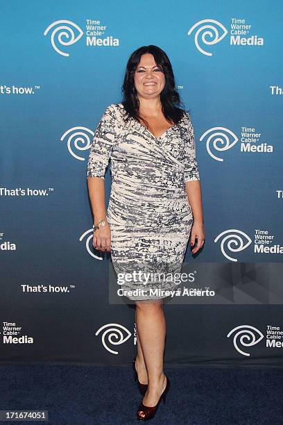 Betty deCicco attends the Time Warner Cable "View From The Top" Media Upfront at Frederick P. Rose Hall, Jazz at Lincoln Center on June 27, 2013 in...