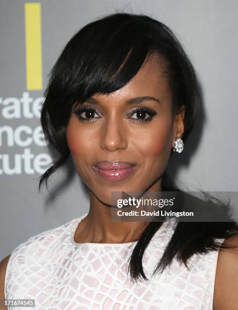 Actress Kerry Washington attends the 3rd Annual Celebrate Sundance Institute Los Angeles Benefit at The Lot on June 5, 2013 in West Hollywood,...