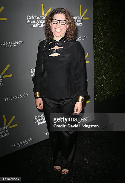 Director/photographer Lauren Greenfield attends the 3rd Annual Celebrate Sundance Institute Los Angeles Benefit at The Lot on June 5, 2013 in West...