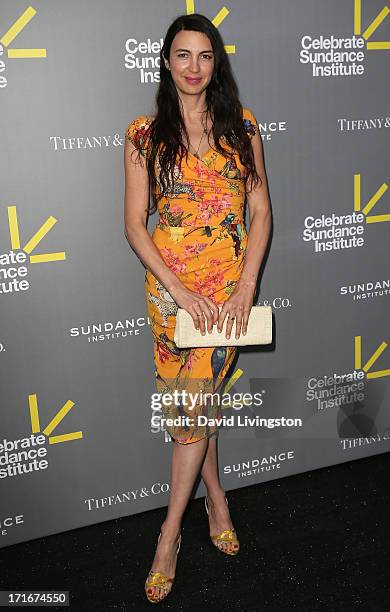 Actress Shiva Rose attends the 3rd Annual Celebrate Sundance Institute Los Angeles Benefit at The Lot on June 5, 2013 in West Hollywood, California.