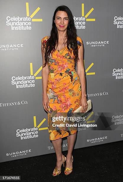 Actress Shiva Rose attends the 3rd Annual Celebrate Sundance Institute Los Angeles Benefit at The Lot on June 5, 2013 in West Hollywood, California.