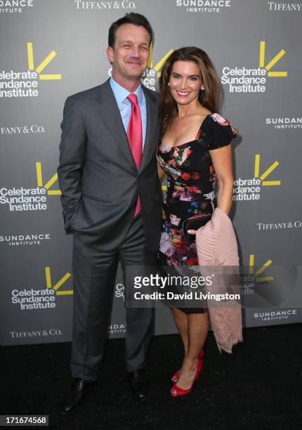 Sean Bailey and Charmaine Bailey attend the 3rd Annual Celebrate Sundance Institute Los Angeles Benefit at The Lot on June 5, 2013 in West Hollywood,...